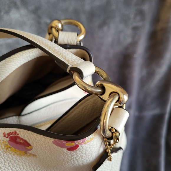 Coach Purse. Hallie C5804 Shoulder Bag - Picture 7 of 8